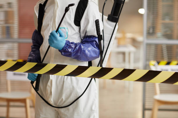 Professional Biohazard technician working in Marion, PA
